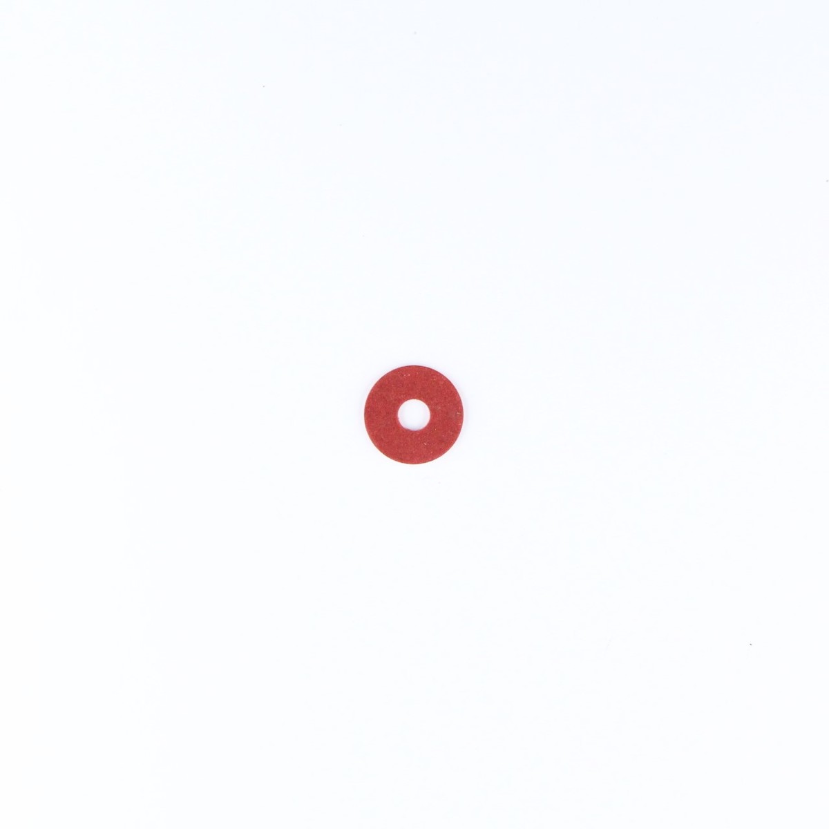 Aeroscreen red fibre washer - small 1"od x 0.32" id x 0.06" thick